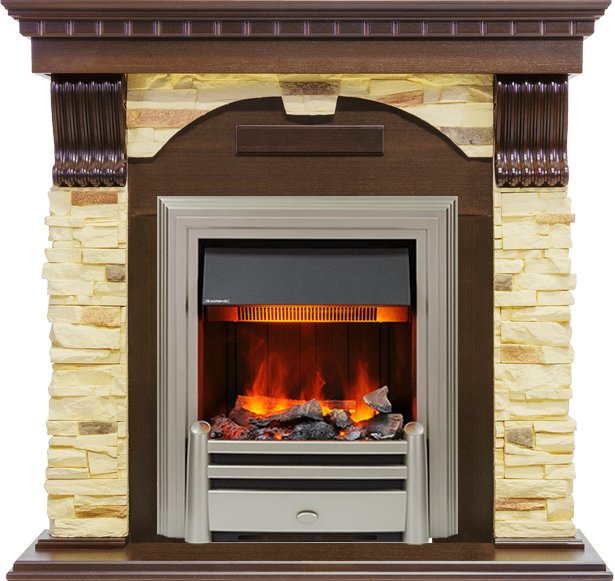 Фото Каминокомплект Dublin угловой - Темный дуб / Сланец с очагом Chesford Угловые каминокомплекты DIMPLEX heatsystems.ru