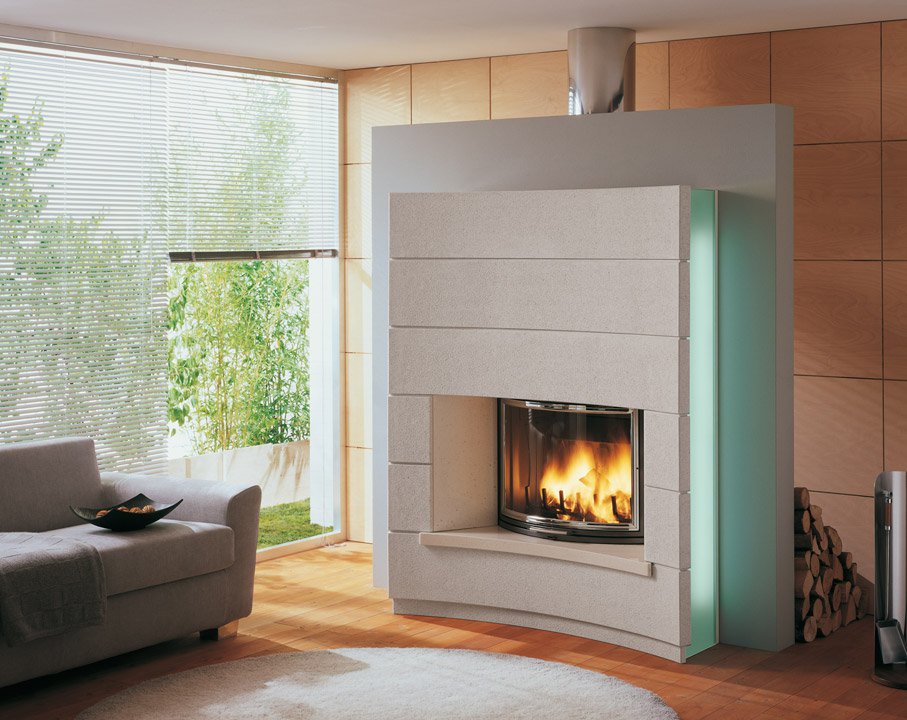 Фото Bilbao Камины PALAZZETTI (Италия) heatsystems.ru