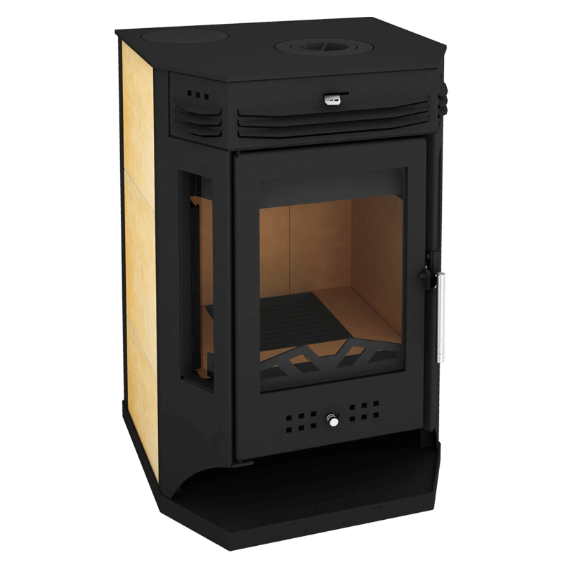 Фото МОСКВА 9 с плитой Печи META (Россия) heatsystems.ru