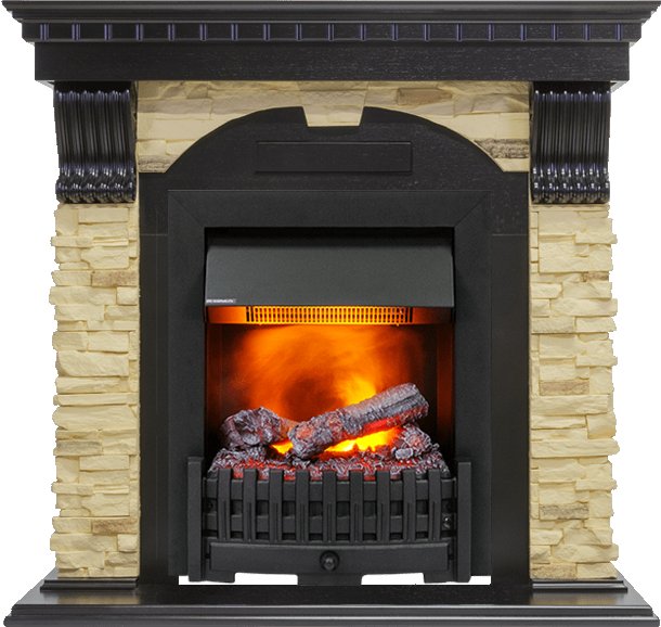 Фото Каминокомплект Dublin - Венге / Сланец с очагом Danville Black FB2 Каминокомплекты из камня DIMPLEX heatsystems.ru