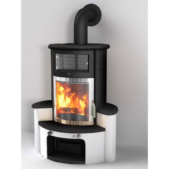 Фото 63 GT ECOPLUS, BRILLIANT-SCHWARZ 471, РАМКА - ХРОМ Печи HARK (Германия) heatsystems.ru