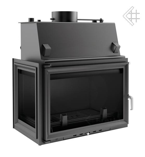 Фото Oliwia/PW/BL/17/W/Z (стекло слева, змеевик) Топки KRATKI (Польша) heatsystems.ru