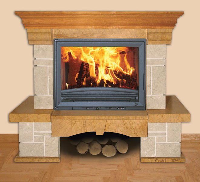 Фото Marco Polo (пристенная) Камины BELLA ITALIA (Польша) heatsystems.ru