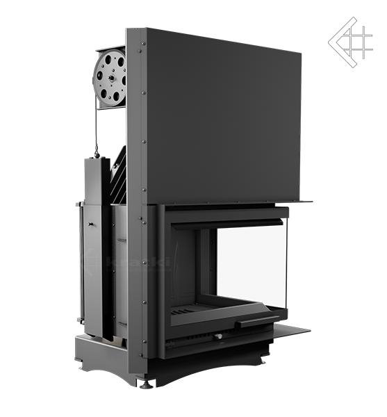 Фото Zuzia/P/BS/G(угловое стекло справа,гильотина) Топки KRATKI (Польша) heatsystems.ru