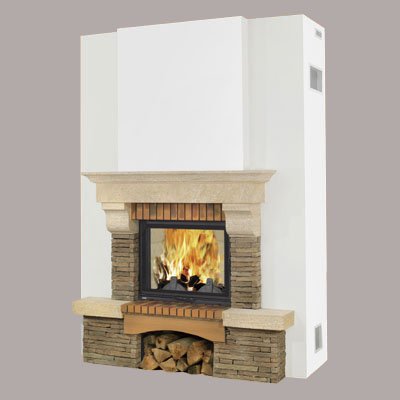 Фото Poyac Камины SUPRA (Франция) heatsystems.ru