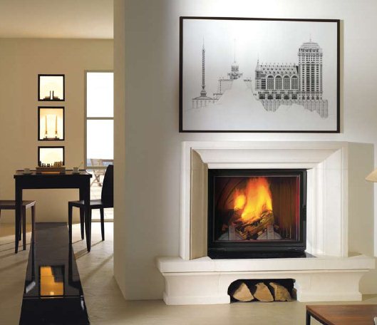 Фото Orsay Камины SUPRA (Франция) heatsystems.ru