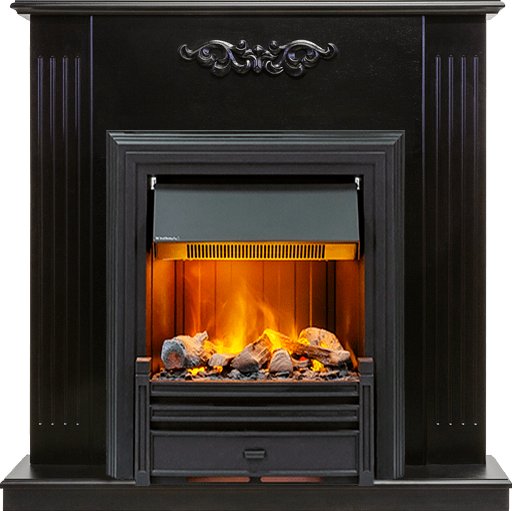 Фото Каминокомплект Lumsden - Венге с очагом Brookline Black Деревянные каминокомплекты DIMPLEX heatsystems.ru