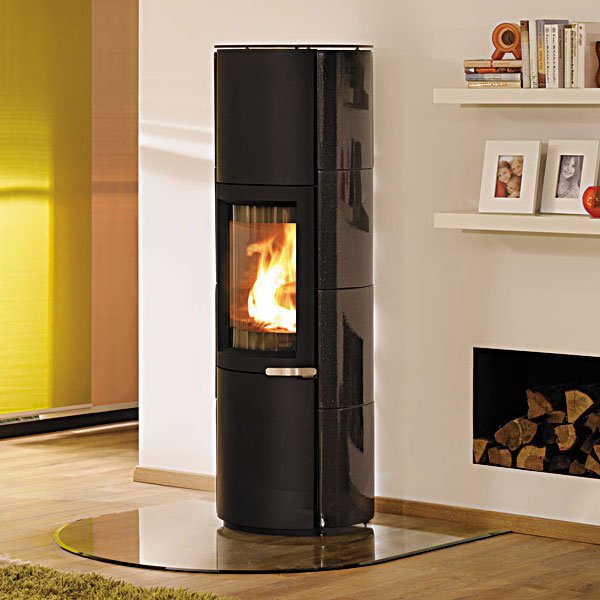 Фото 91 GT ECOPLUS, BRILLIANT-SCHWARZ 471, ЧЕРНАЯ РАМКА Печи HARK (Германия) heatsystems.ru