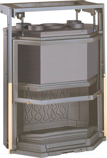 Фото Призматик контргруз 850 с теплосъемником Топки INVICTA (Франция) heatsystems.ru