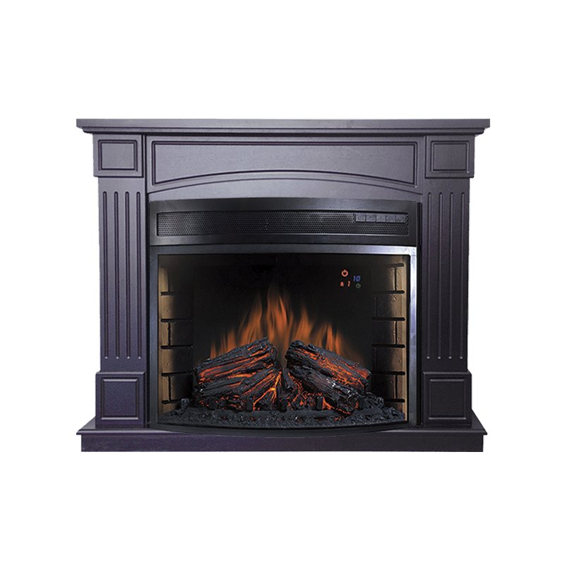 ФОТО Каминокомплект Boston - Венге с очагом Dioramic 28 LED FX heatsystems.ru