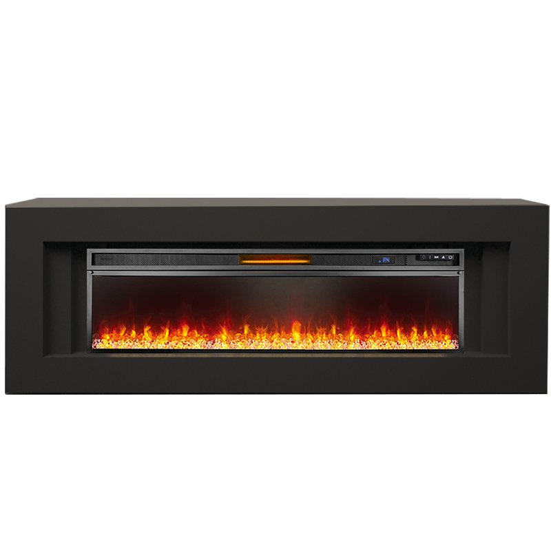 Фото Каминокомплект Line 60 - Венге с очагом Vision 60 LED Линейные каминокомплекты ROYAL FLAME heatsystems.ru