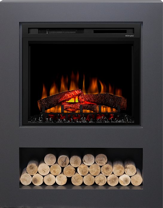 Фото Каминокомплект Loft - Серый графит с очагом XHD28L-INT Линейные очаги ROYAL FLAME heatsystems.ru