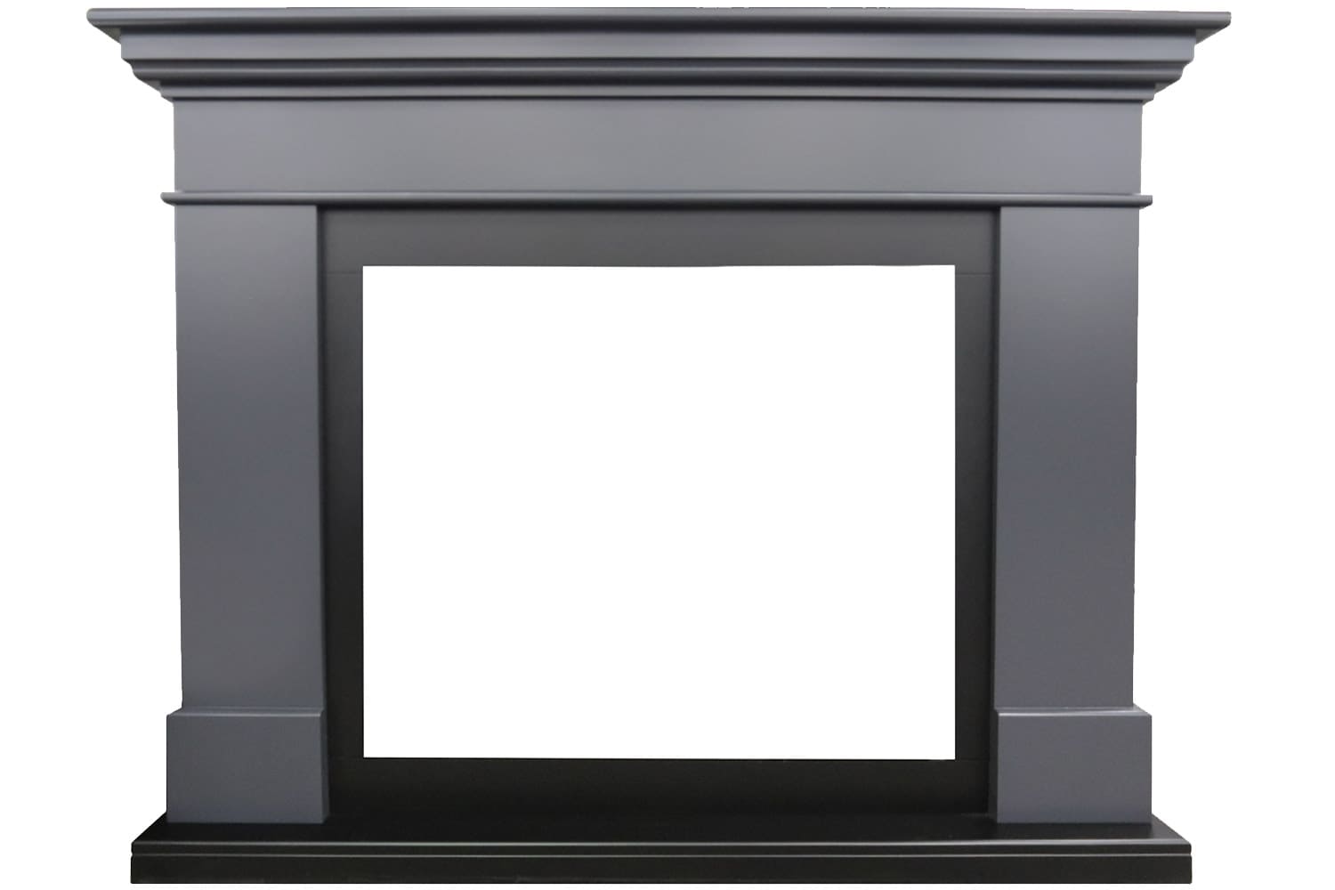 Фото Портал California Graphite Gray - Серый графит Деревянные порталы DIMPLEX heatsystems.ru