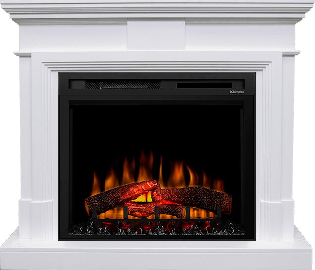 Фото Каминокомплект Coventry - Белый с очагом XHD28L-INT Деревянные каминокомплекты DIMPLEX heatsystems.ru