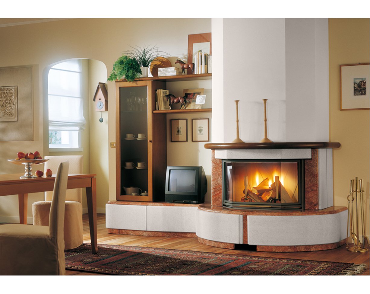 Фото Sestri пристенный Камины PALAZZETTI (Италия) heatsystems.ru