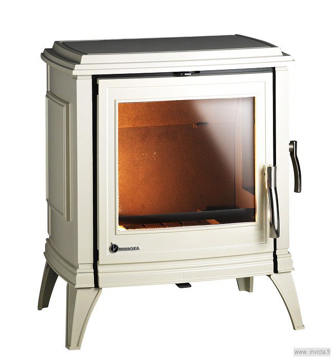 Фото SEDAN 10 ЭМАЛЬ СЛОНОВАЯ КОСТЬ Печи INVICTA (Франция) heatsystems.ru