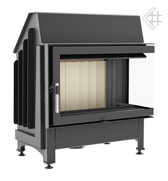 Фото Zibi/P/BS (угловое стекло справа) Топки KRATKI (Польша) heatsystems.ru