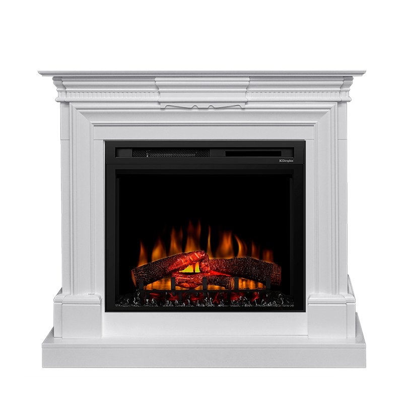 Фото Каминокомплект Chelsea - Белый с очагом XHD28L-INT Линейные очаги ROYAL FLAME heatsystems.ru