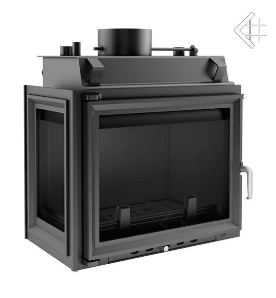 Фото Maja/PW/BL/12/BS/W (стекло слева, змеевик) Топки KRATKI (Польша) heatsystems.ru