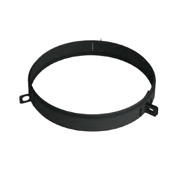 Фото Хомут под растяжки Вулкан черный VBR Дымоход Вулкан черного цвета VBR heatsystems.ru