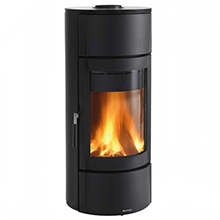 Фото La Nordica Fortuna Steel Nero Antracite Печи LA NORDICA (Италия) heatsystems.ru