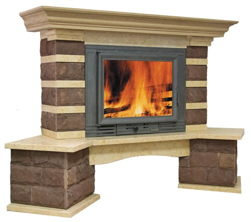 Фото Anna (угловая) Камины BELLA ITALIA (Польша) heatsystems.ru