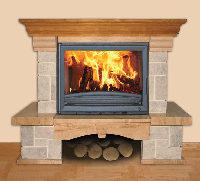 Фото Juliusz Cesar (пристенная) Камины BELLA ITALIA (Польша) heatsystems.ru