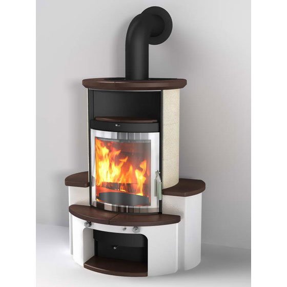 Фото 34 GT ECOPLUS, JOLA-BRAUN/STONE 245, РАМКА ХРОМ Печи HARK (Германия) heatsystems.ru