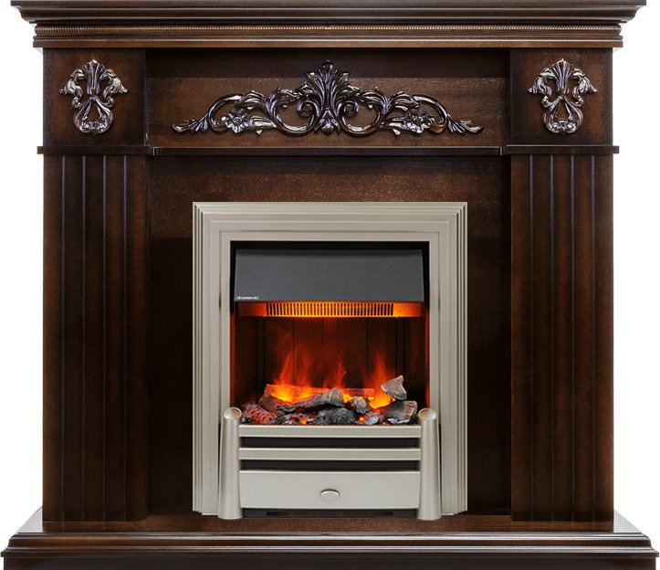 Фото Каминокомплект Provence - Коньяк с очагом Chesford Деревянные каминокомплекты DIMPLEX heatsystems.ru
