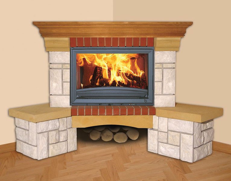 Фото Venus (угловая) Камины BELLA ITALIA (Польша) heatsystems.ru