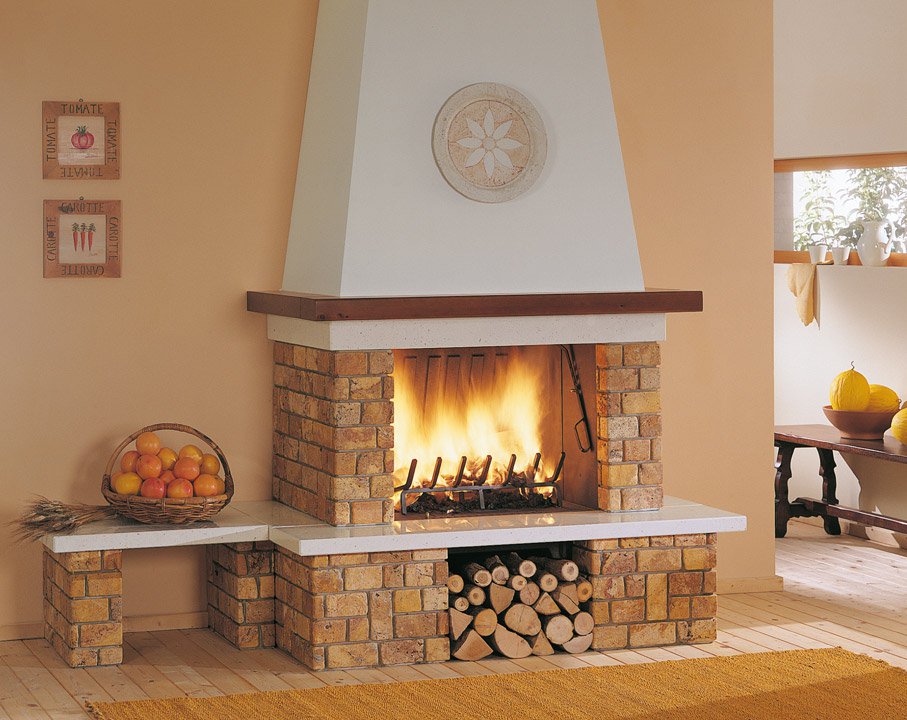 Фото Cordoba (пристенный) Камины PALAZZETTI (Италия) heatsystems.ru