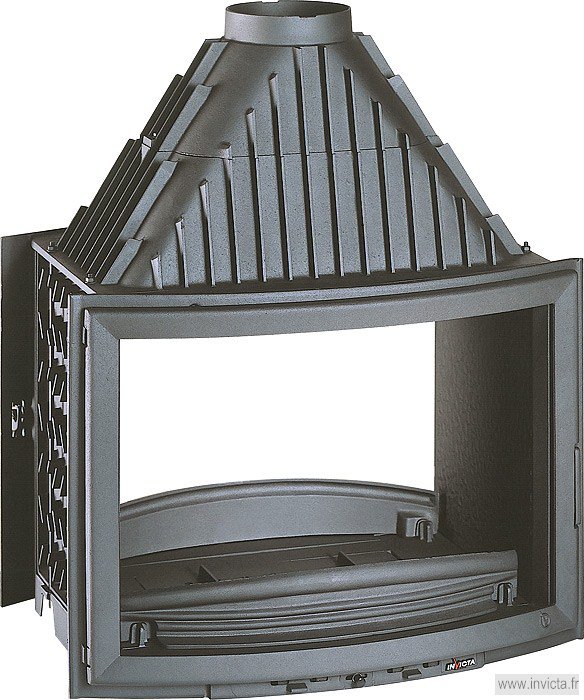 Фото Панорамик Дабл Фейс 800 Топки INVICTA (Франция) heatsystems.ru