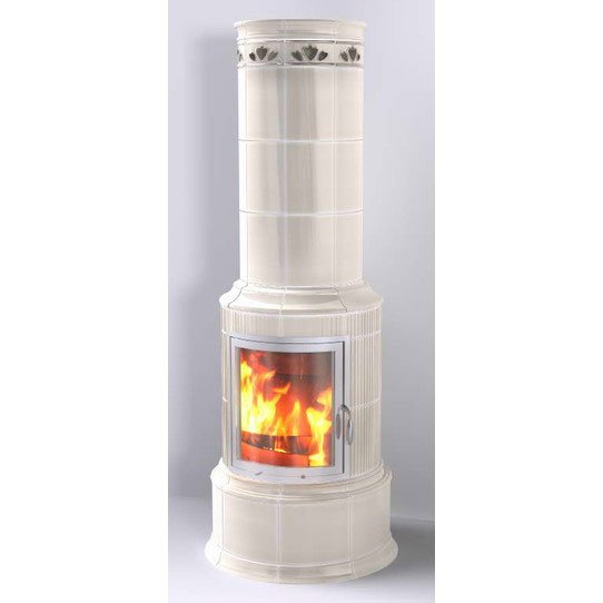 Фото BELLA ROSA KLASSIK 3 ECOPLUS, JAVA 493, РАМКА ХРОМ Печи HARK (Германия) heatsystems.ru