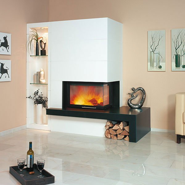 Фото STUDIO 12/45.10.0 B NA, С БАНКЕТОЙ, ПРАВ. Камины HARK (Германия) heatsystems.ru