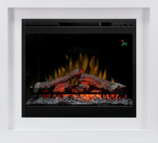Каминокомплект Bronx - Белый с очагом Symphony 26'' DF2624-L