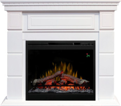 Каминокомплект Portland - Белый с очагом Symphony 26'' DF2624-L
