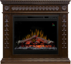 Каминокомплект Milan - Темный дуб с очагом Symphony 26'' DF2624-L