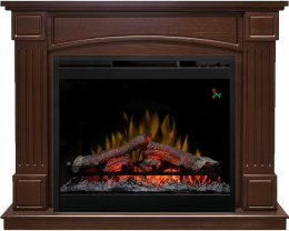 Каминокомплект Boston - Темный дуб с очагом Symphony 26'' DF2624-L
